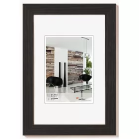Képkeret, fa, 20x30 cm, Grado fekete (DKLG006)