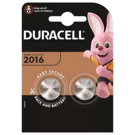 Gombelem, CR2016, 2 db, DURACELL (DUEL20162)