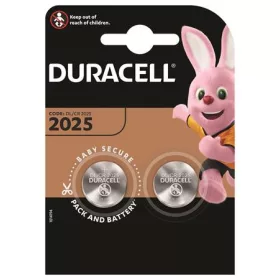 Gombelem, CR2025, 2 db, DURACELL (DUEL20252)