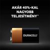 Elem, 9V, 1 db, DURACELL Basic (DUEL9V)