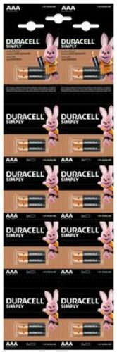 Elem, AAA, mikro, 10x2 db, DURACELL Basic (DUELAAA20)