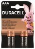 Elem, AAA mikro, 4 db, DURACELL Basic (DUELAAADL4)