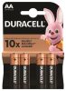 Elem, AA ceruza, 4 db, DURACELL Basic (DUELAADL4)