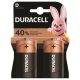 Elem, D góliát, 2 db, DURACELL Basic (DUELD2)