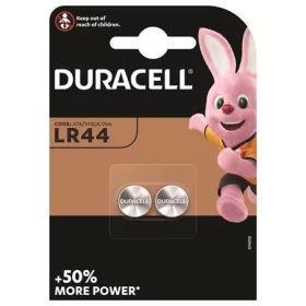 Gombelem, LR44, 2 db, DURACELL (DUELLR44)