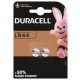 Gombelem, LR44, 2 db, DURACELL (DUELLR44)