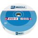 DVD-R lemez, 4,7 GB, 16x, 10 db, zsugor csomagolás, MYMEDIA (by VERBATIM) (DVDM-16Z10)