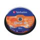 DVD-R lemez, AZO, 4,7GB, 16x, 10 db, hengeren, VERBATIM (DVDV-16B10)