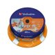 DVD-R lemez, nyomtatható, matt, ID, 4,7GB, 16x, 25 db, hengeren, VERBATIM (DVDV-16B25PP)