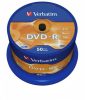DVD-R lemez, AZO, 4,7GB, 16x, 50 db, hengeren, VERBATIM (DVDV-16B50)
