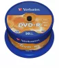 DVD-R lemez, AZO, 4,7GB, 16x, 50 db, hengeren, VERBATIM (DVDV-16B50)