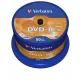 DVD-R lemez, AZO, 4,7GB, 16x, 50 db, hengeren, VERBATIM (DVDV-16B50)