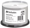 DVD-R lemez, nyomtatható, matt, no-ID, 4,7GB, 16x, 50 db, hengeren, VERBATIM (DVDV-16B50PP)