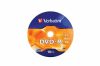DVD-R lemez, 4,7GB, 16x, 10 db, zsugor csomagolás, VERBATIM (DVDV-16Z10)