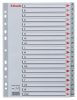 Regiszter, műanyag, A4, A-Z, ESSELTE, szürke (E100112)