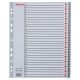 Regiszter, műanyag, A4 Maxi, 1-31, ESSELTE, szürke (E100127)