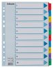 Regiszter, karton, A4, 1-10, ESSELTE Mylar (E100161)