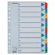 Regiszter, karton, A4, 1-10, ESSELTE Mylar (E100161)