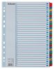 Regiszter, karton, A4, 1-31, ESSELTE Mylar (E100164)