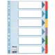 Regiszter, laminált karton, A4, 6 részes, ESSELTE Mylar (E100168)