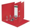 Iratrendező, 80 mm, A4, karton, újrahasznosított, LEITZ 180 Recycle, piros (E10180025)