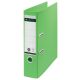 Iratrendező, 80 mm, A4, karton, újrahasznosított, LEITZ 180 Recycle, zöld (E10180055)