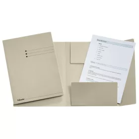 Pólyás dosszié, prespán, A4, ESSELTE, szürke (E1033307)
