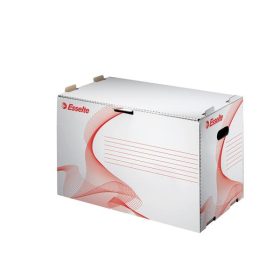   Archiválókonténer, karton, előre nyíló, iratrendezőnek, ESSELTE Standard, fehér (E10964)