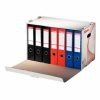 Archiválókonténer, karton, előre nyíló, iratrendezőnek, ESSELTE Standard, fehér (E10964)