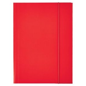   Gumis mappa, 15 mm, karton, A4, ESSELTE Economy, piros (E134361)