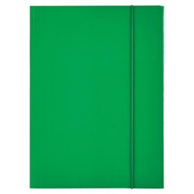   Gumis mappa, 15 mm, karton, A4, ESSELTE Economy, zöld (E134371)