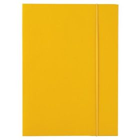   Gumis mappa, 15 mm, karton, A4, ESSELTE Economy, sárga (E134381)