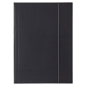   Gumis mappa, 15 mm, karton, A4, ESSELTE Economy, fekete (E134391)