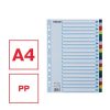 Regiszter, műanyag, A4, 20 részes, ESSELTE (E15263)