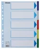 Regiszter, műanyag, A4 Maxi, 5 részes, ESSELTE (E15266)
