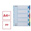 Regiszter, műanyag, A4 Maxi, 5 részes, ESSELTE (E15266)