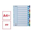 Regiszter, műanyag, A4 Maxi, 10 részes, ESSELTE (E15267)