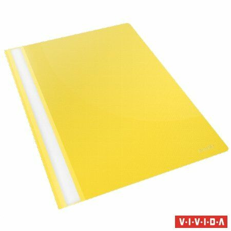 Gyorsfűző, PP, A4, ESSELTE Standard, VIVIDA, sárga (E15383)