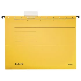   Függőmappa, karton, A4, LEITZ Alpha Standard, sárga (E19850015)