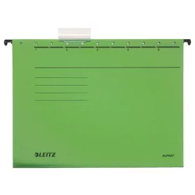   Függőmappa, karton, A4, LEITZ Alpha Standard, zöld (E19850055)