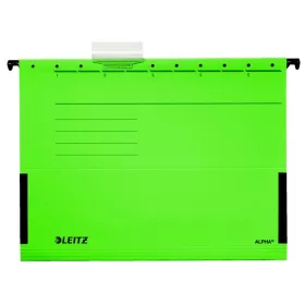   Függőmappa, oldalvédelemmel, karton, A4, LEITZ Alpha, zöld (E19860055)