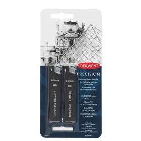   Grafitbél szett, 0,5 mm, HB, 2B, DERWENT Precision (E2302430)