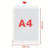 Genotherm, lefűzhető, A4, 85 mikron, narancsos felület, ESSELTE Standard (E23763)