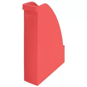   Iratpapucs, műanyag, 78 mm, LEITZ Recycle, piros (E24765020)