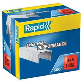   Tűzőkapocs, 9/8, horganyzott, RAPID Superstrong (E24871000)