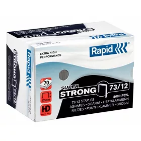   Tűzőkapocs, 73/12, horganyzott, RAPID Superstrong (E24890800)