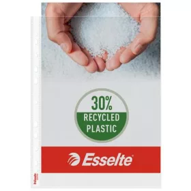   Genotherm, lefűzhető, A4 maxi, 100 mikron, narancsos felület, ESSELTE Maxi (E259760)