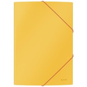   Gumis mappa, 15 mm, karton, A4, LEITZ Cosy, melegsárga (E30020019)