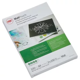 Meleglamináló fólia, 100 mikron, A4, matt, GBC (E3740491)