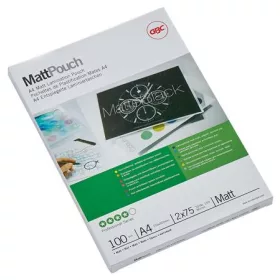 Meleglamináló fólia, 75 mikron, A4, matt, GBC (E3747240)